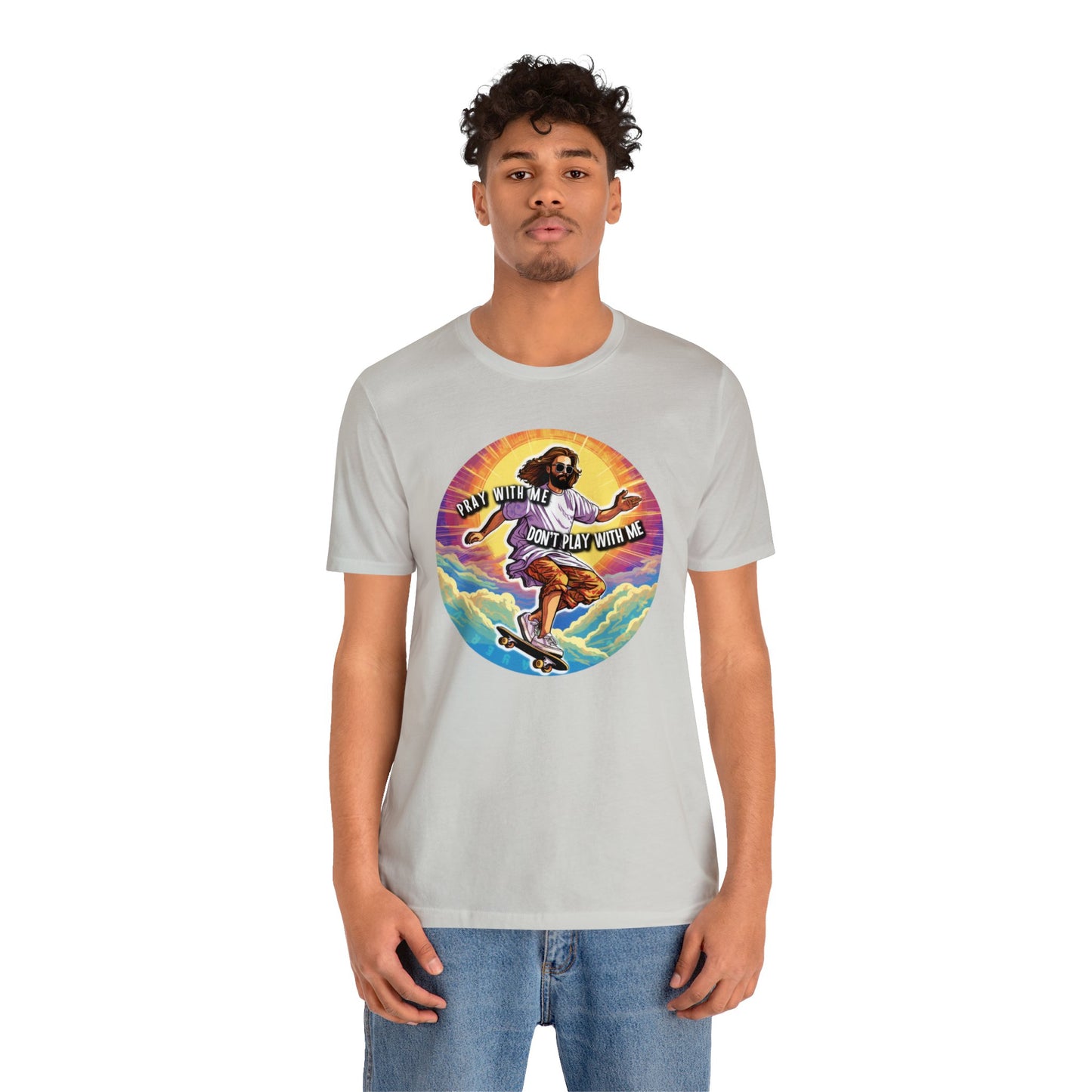 PRAY DON'T PLAY tee
