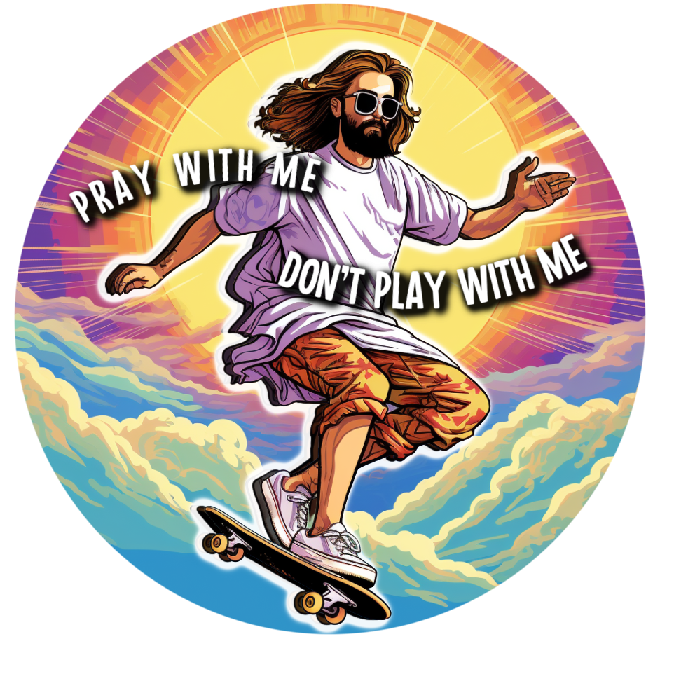 PRAY DON'T PLAY tee