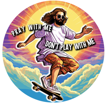 PRAY DON'T PLAY tee