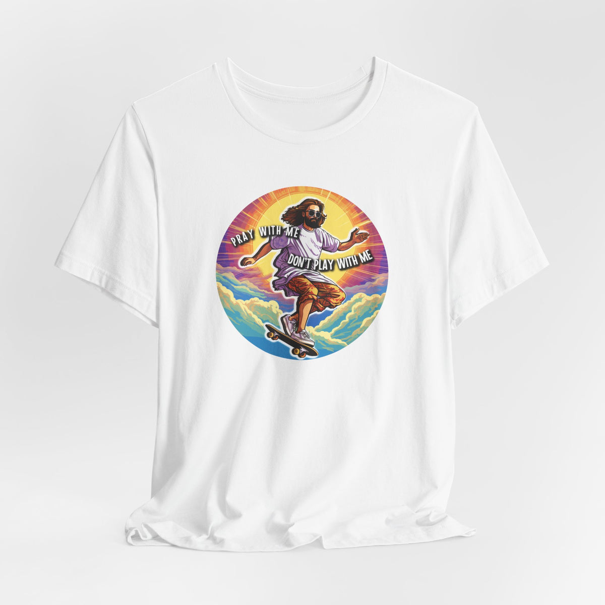 PRAY DON'T PLAY tee